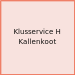 Klusservice H Kallenkoot